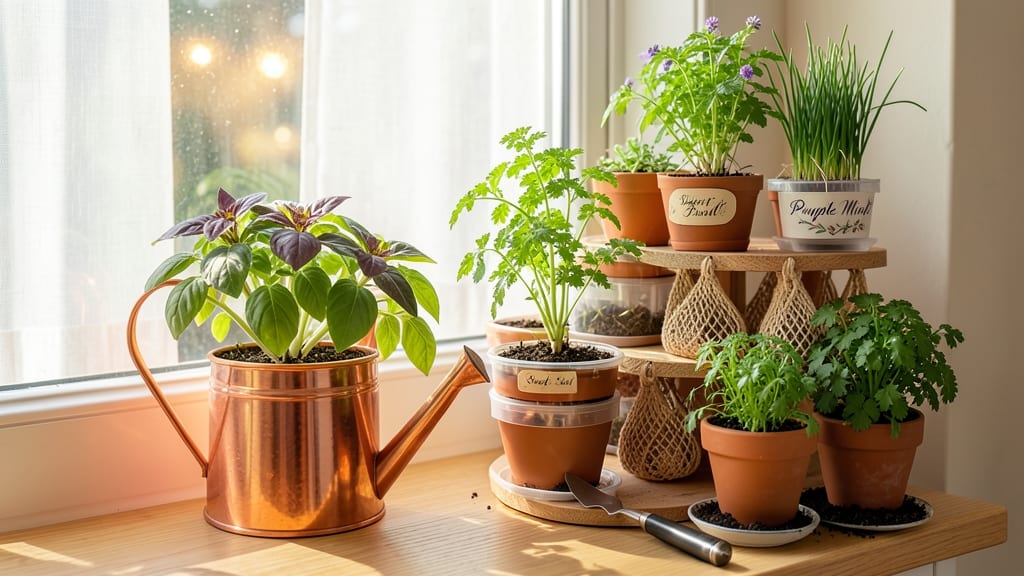 How to Have a Garden in an Apartment: Space-Saving Layouts for Balconies and Windowsills