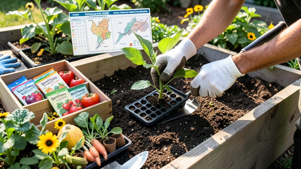 When to Plant a Garden in South Carolina: USDA Zone 7b/8a Timeline for Zero-Frost Risk