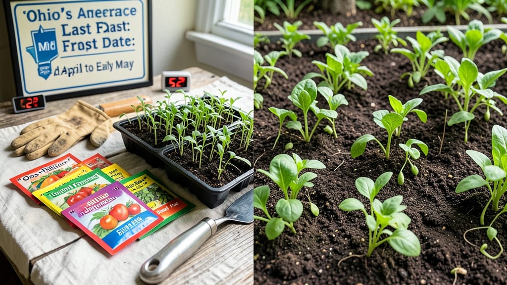 When Is the Best Time to Plant a Garden in Ohio: Exact Last Frost Dates by County for Peak Success