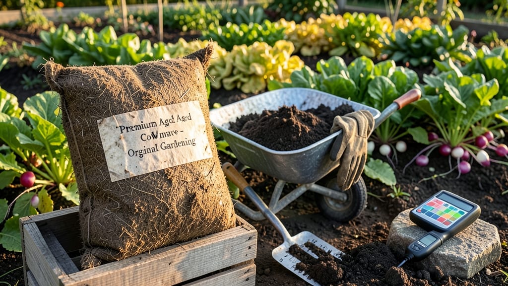 How Much Manure for Garden: Exact Ratios by Plant Type and Soil Safety