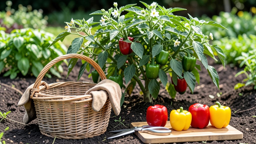 When to Pick Peppers from Garden: 3 Color Cues for Peak Flavor