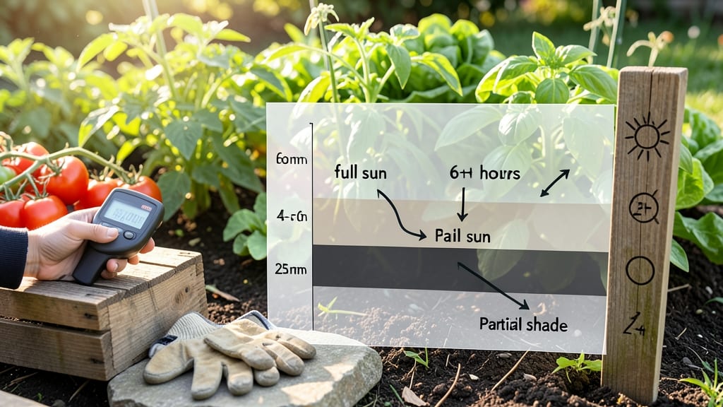 How Many Hours of Sun Does a Vegetable Garden Need: Light Needs by Crop Type for Peak Yields