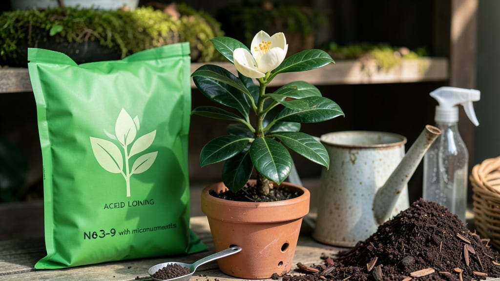Fertilizer for Gardenias in Pots: Acid-Loving Feeding Schedule for Year-Round Blooms