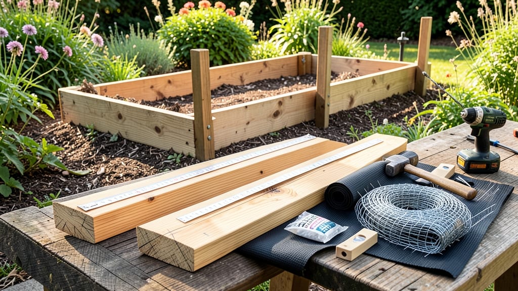 2x4 Raised Garden Bed Plans: Free Printable Designs for Custom Sizes