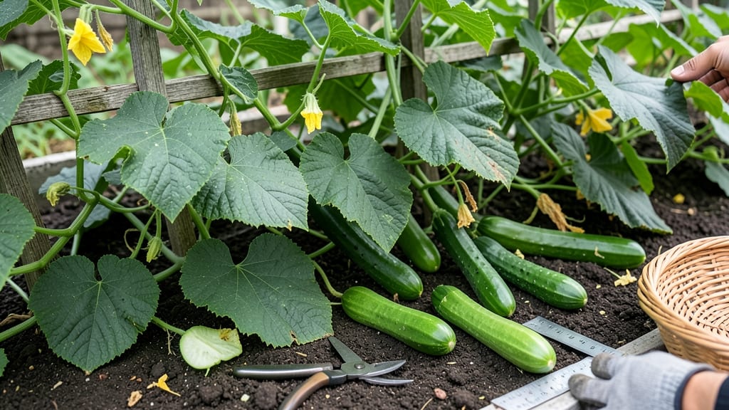 When to Pick Cucumbers From Garden: 3 Size Checks for Peak Crunch
