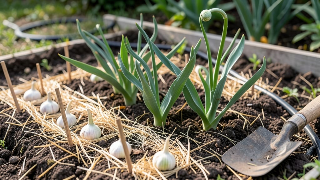 Garlic Spacing in Garden: Proven Layouts for Bulb Size and Yield Boost