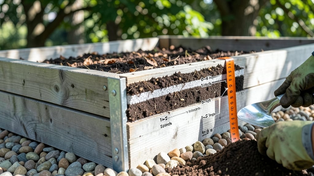 Raised Garden Bed Soil Depth: 12-Inch Rule for Root Space & Drainage