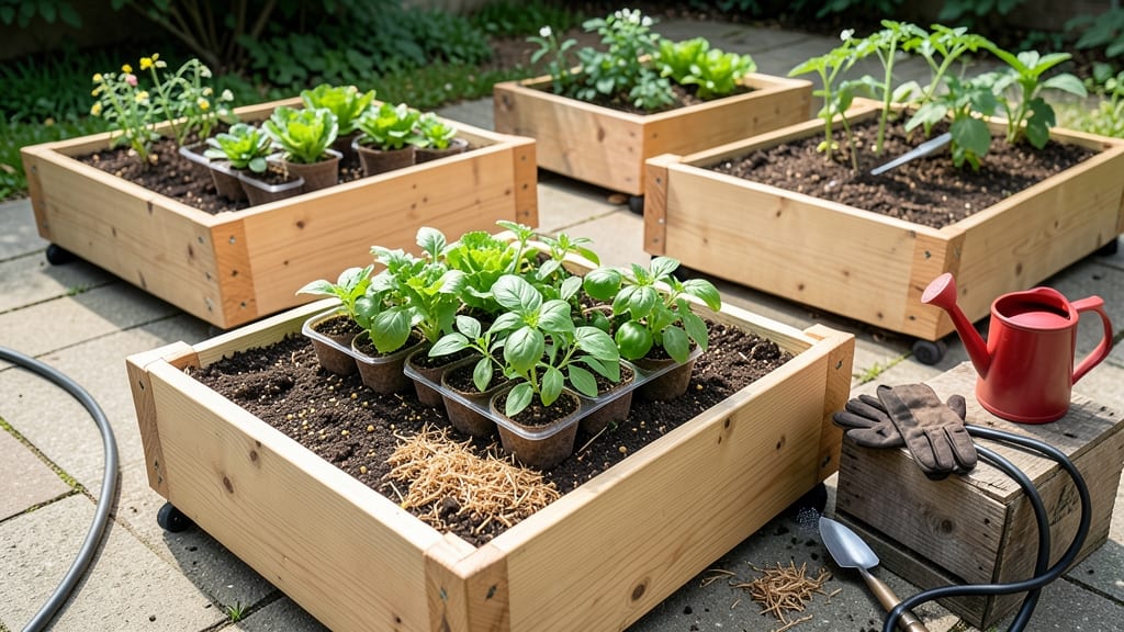 Portable Raised Garden Beds: 5 Space-Saving Layouts for Small Yards