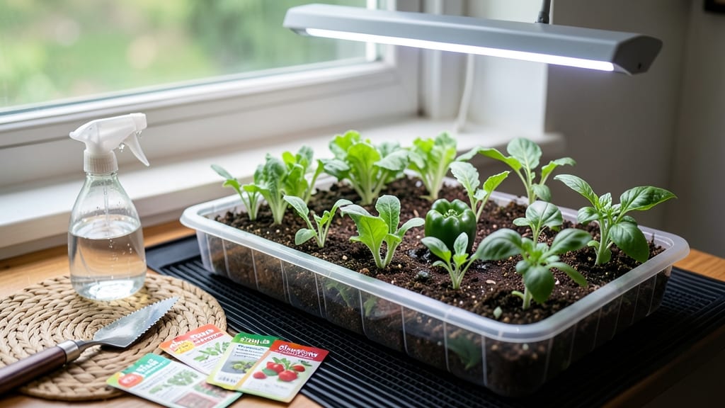 When to Start Garden Seeds Indoors: Frost-Date Math by Zone and Variety