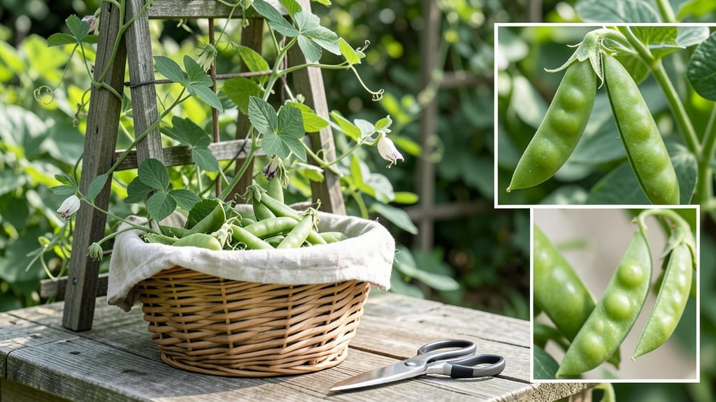 When to Harvest Garden Peas: Pod Size Check for Sweetest Flavor