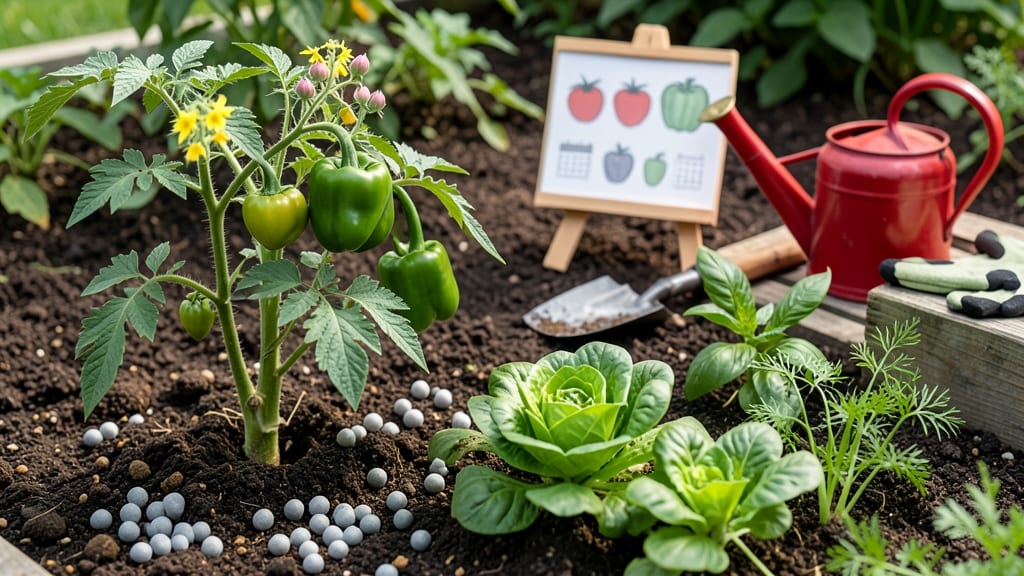 How Often to Fertilize Vegetable Gardens: Seasonal Schedule for Maximum Yield