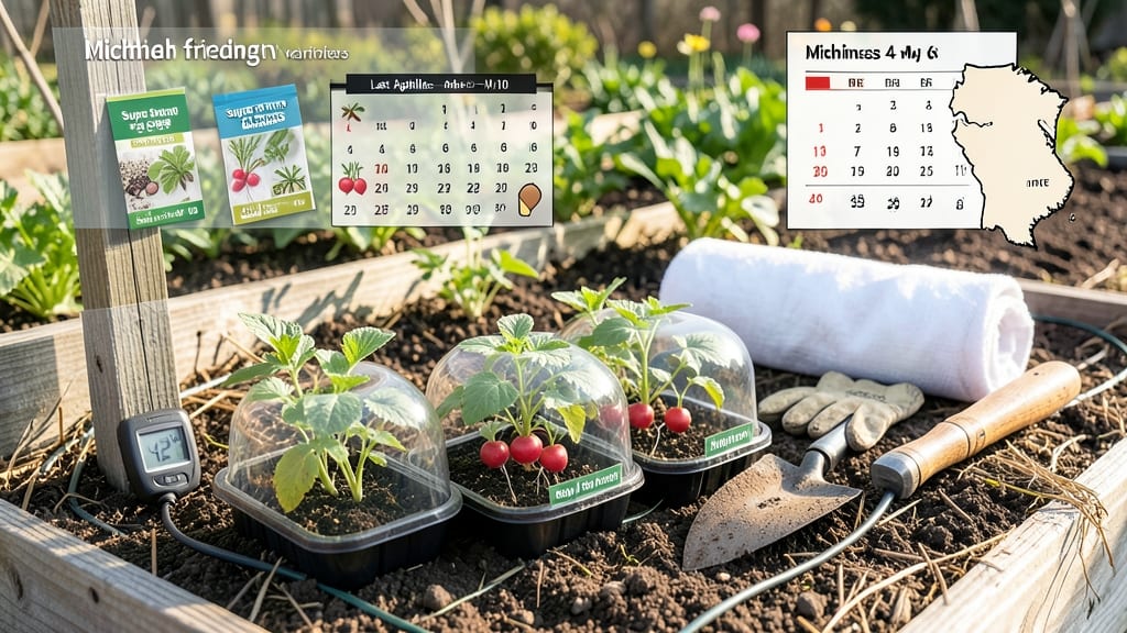 When to Plant a Garden in Michigan: Frost-Free Dates by Zone & Crop Type