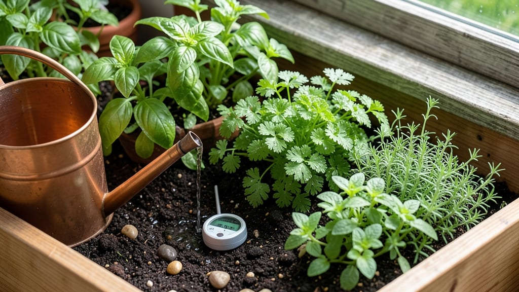 How Often to Water Herb Garden: Soil-Moisture Triggers for Thriving Plants