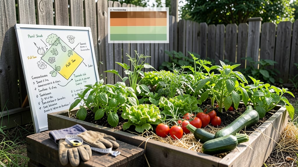 How Much Sun for a Vegetable Garden: Light Needs by Crop Type for Peak Growth