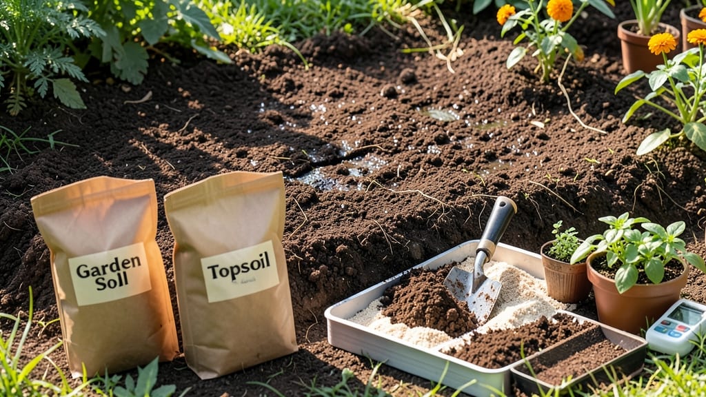 Is Garden Soil the Same As Topsoil: Key Differences in Composition and Use