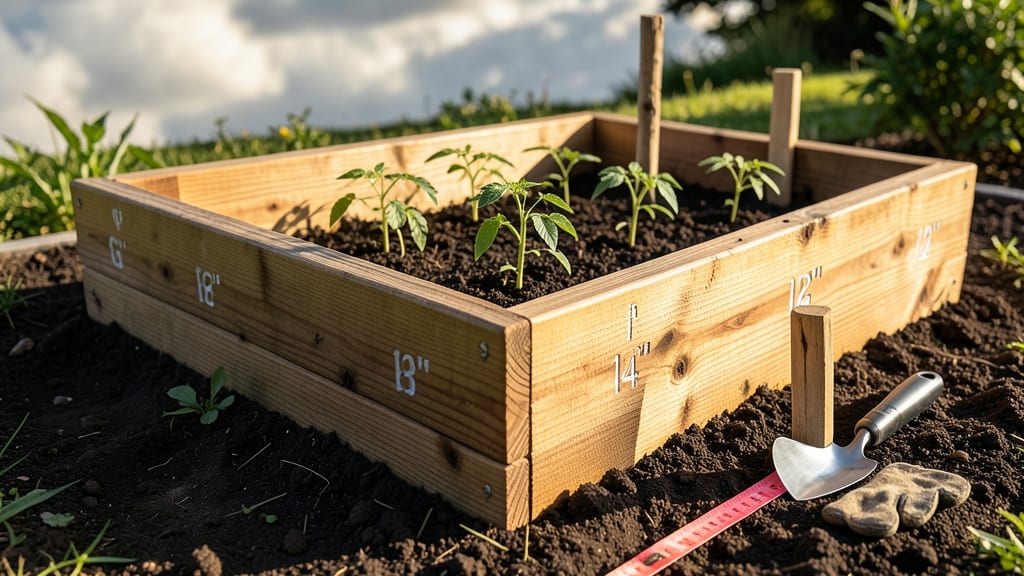 How Tall to Make Raised Garden Beds: Height Rules for Root Space and Plant Success