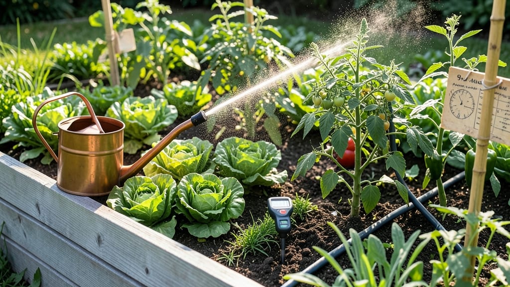 How Often Water Veg Garden: Soil-Tested Schedule for Thriving Plants