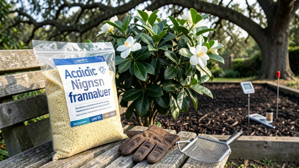 Acidic Nitrogen Fertilizer for Gardenias: pH-Balanced Feeding for Vibrant Blooms