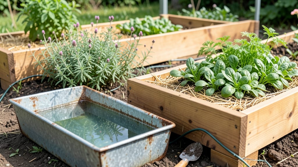 Water Trough Raised Garden Beds: Space-Saving Designs for Small-Yard Growers