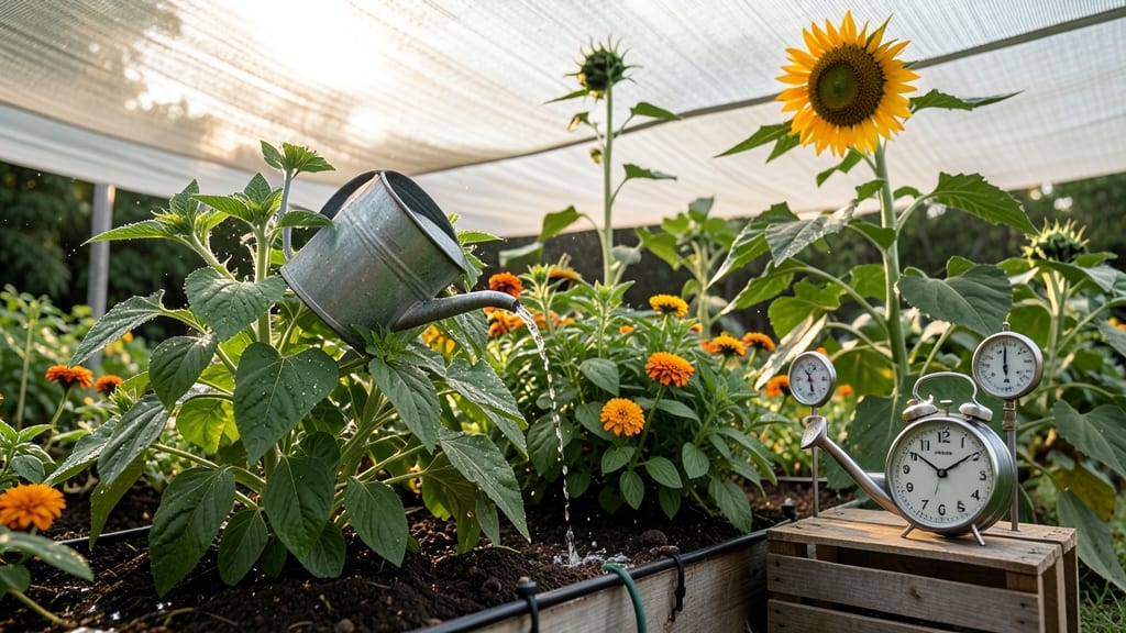 When to Water Garden in Summer: Morning vs. Evening Timing for Stress-Free Plants