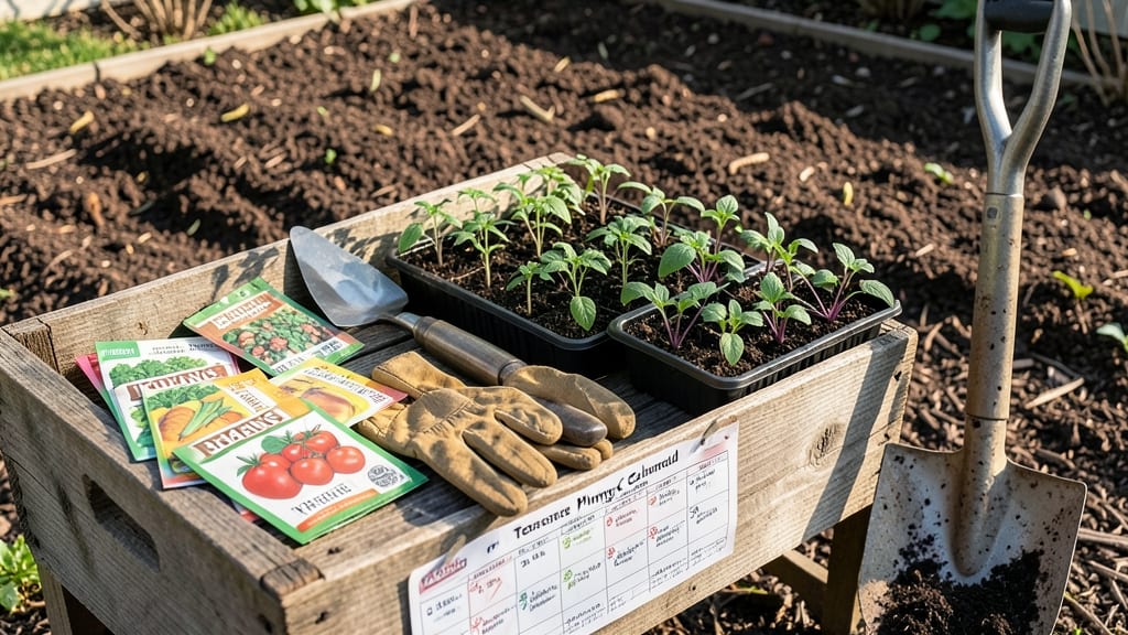 When to Plant Your Garden in Tennessee: Zone 8a Deadlines by Crop Type