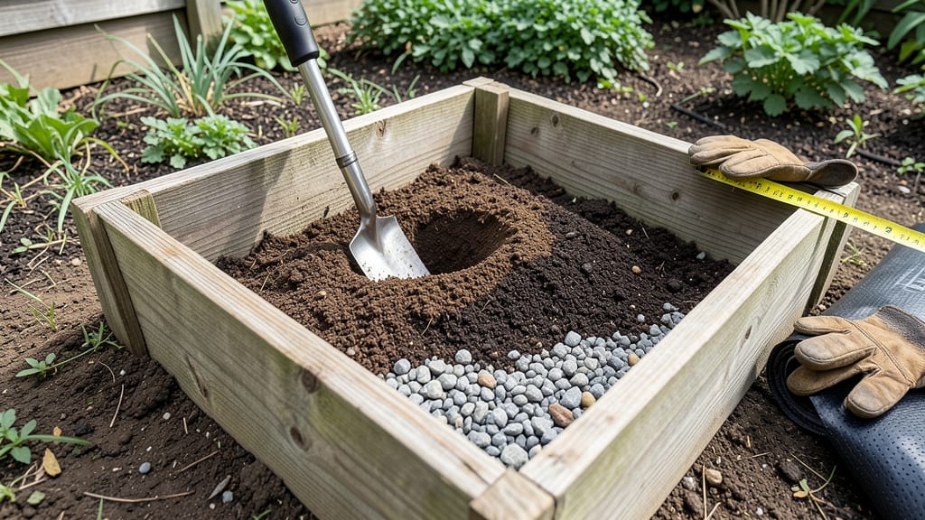How Deep to Make Raised Garden Beds: Soil Depth Guide for Root Growth & Drainage