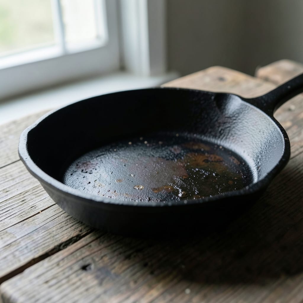 The cast iron skillet