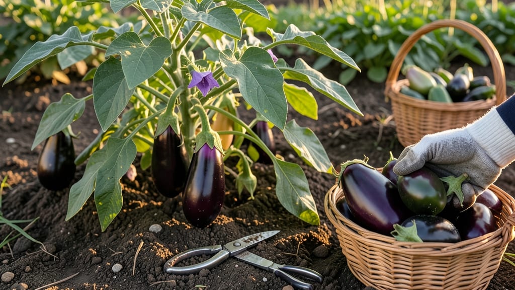 When to Pick Eggplant from Your Garden: Firmness, Color & Size Checklist for Peak Flavor
