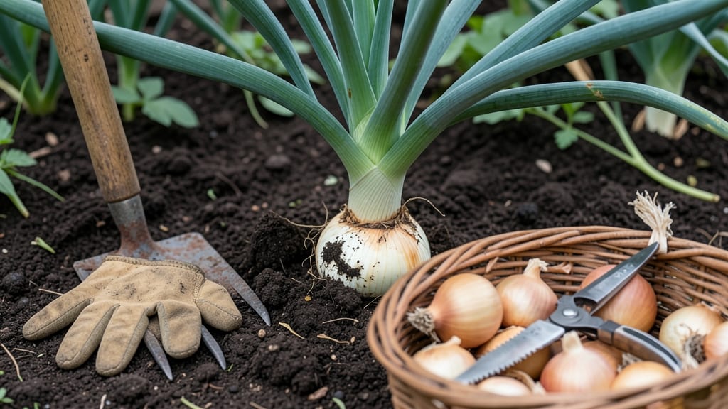 When to Harvest Onions From the Garden: Top 3 Leaf Tests for Peak Flavor