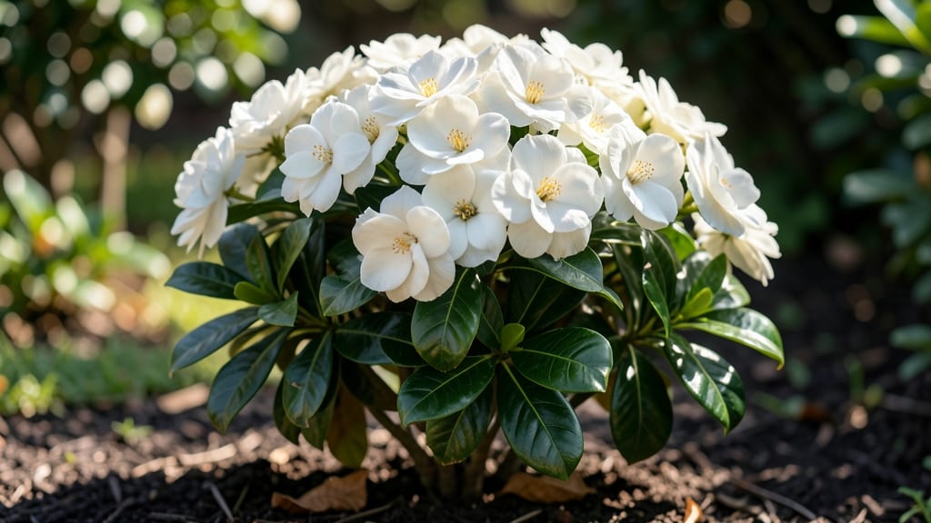 August Beauty Gardenia Sun Requirements: Morning Light Only for Fragrant Perfection