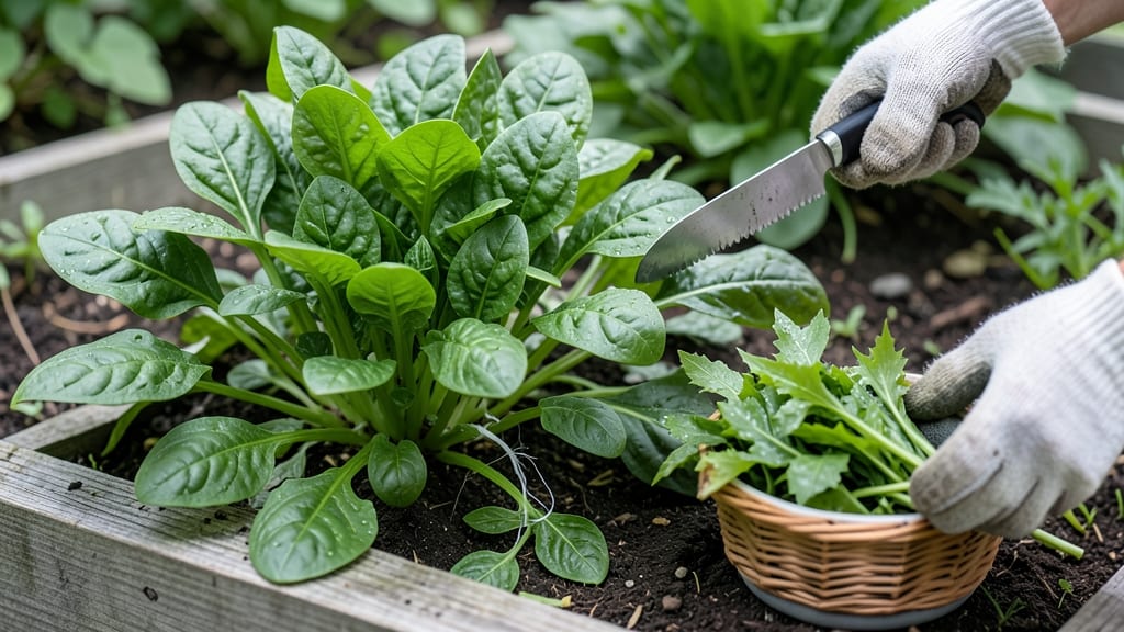 When to Pick Spinach From Garden: Harvest Before Bolting for Maximum Leaf Size