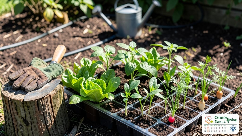When to Plant a Vegetable Garden in Ontario: Hardiness Zone 5B & 6A Deadlines by Crop