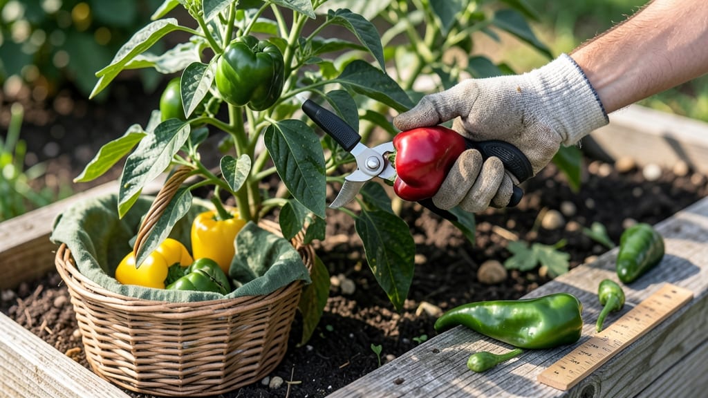 When to Pick Bell Peppers From Garden: Color Shift Triggers for Peak Flavor