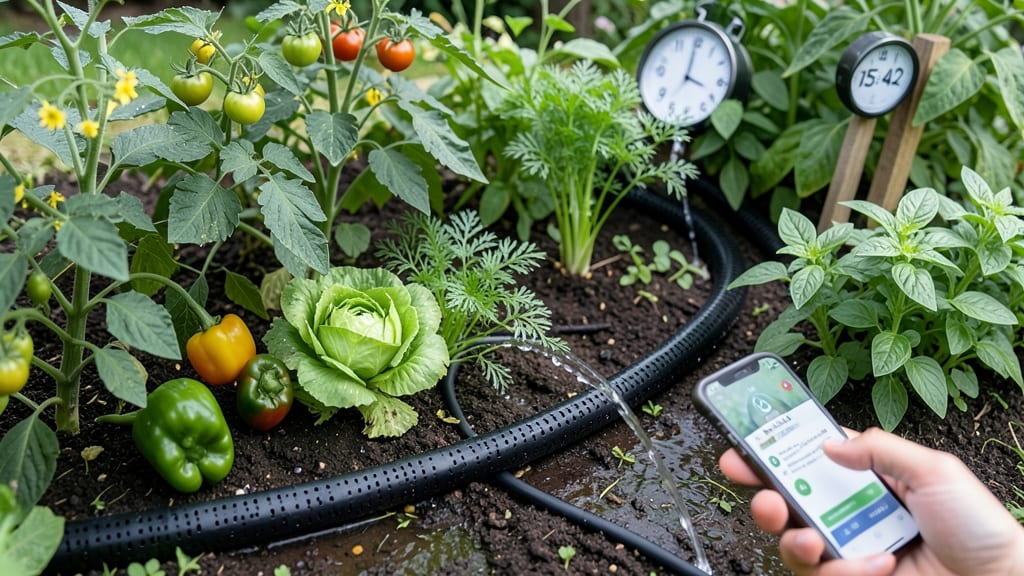 How Long to Leave Soaker Hose on Vegetable Garden: Watering Rules by Plant Type for Deep Roots